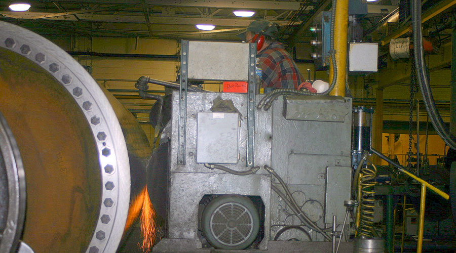 Grinders Employee Working Slide 4 Chrome Plating